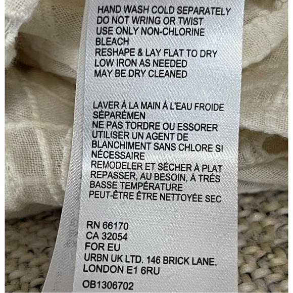 Anthropologie Tasseled Eyelet Kimono NWT (One Size Fits All) - Picture 9 of 13